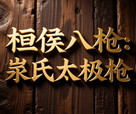 桓侯八枪：苌氏太极枪培训教程-1