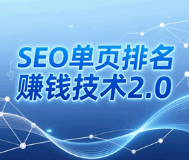 SEO单页排名赚钱技术2.0培训教程-1